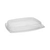 Pactiv Evergreen Showcase Deli Container Lid, Dome Lid For 3-Compartment 48/64oz Container, 9 x 7.4 x 1, Clear, PK220 YCI853010000